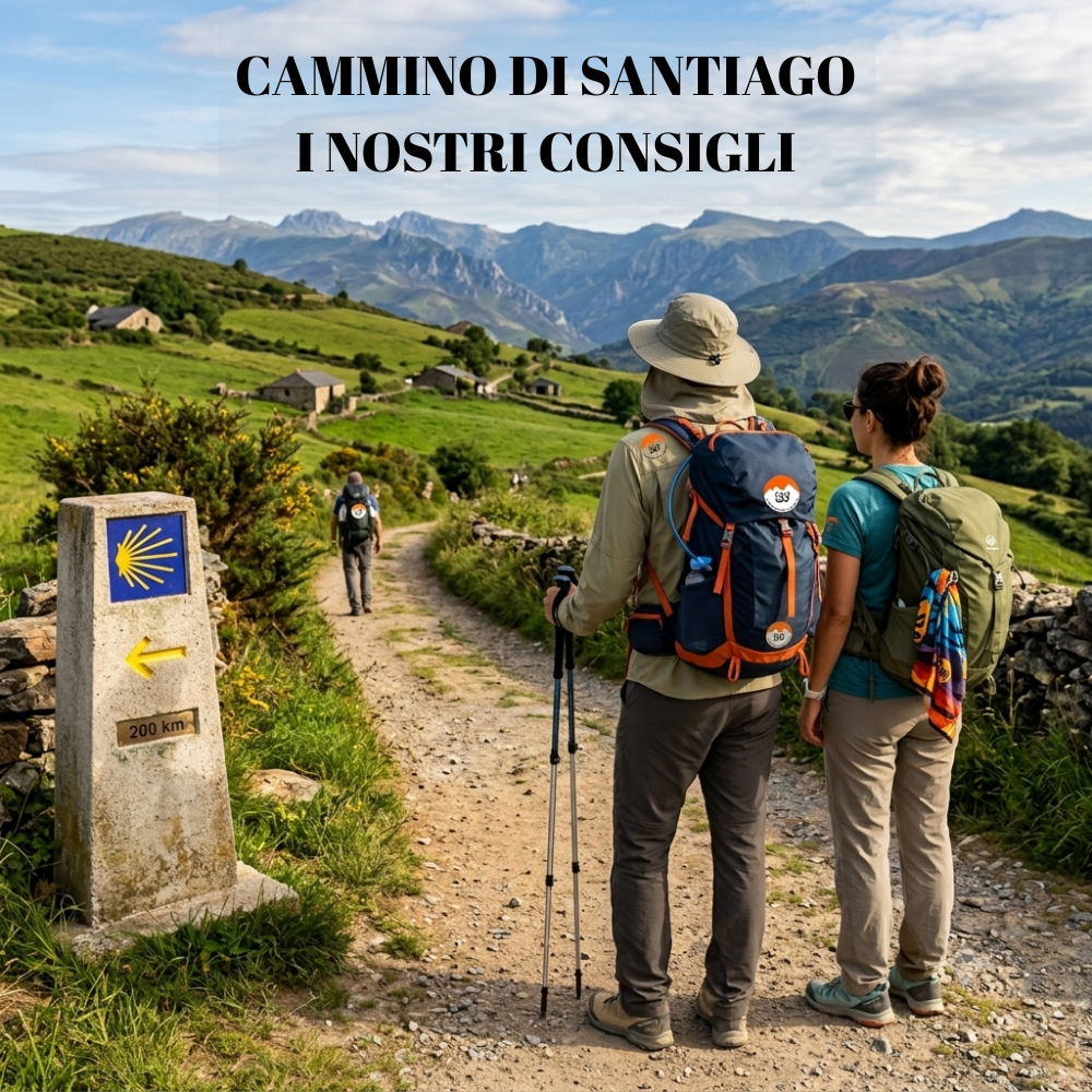 Equipaggiamento per il Cammino di Santiago: scarpe trail, zaino e accessori consigliati da BF Outdoor Shop