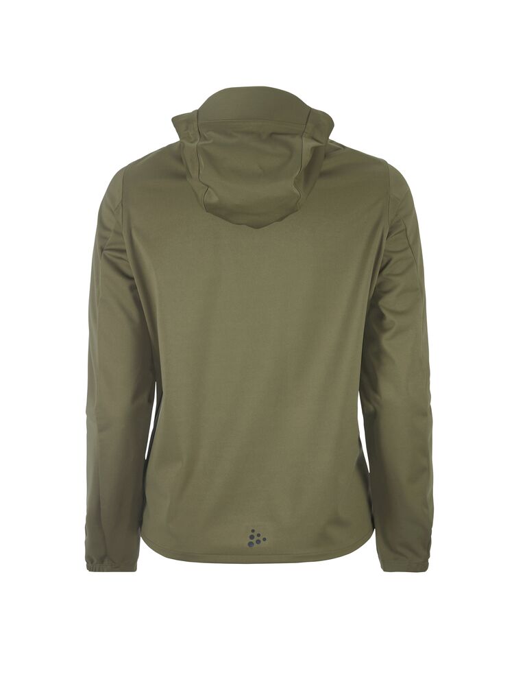 giacca con cappuccio impermeabile