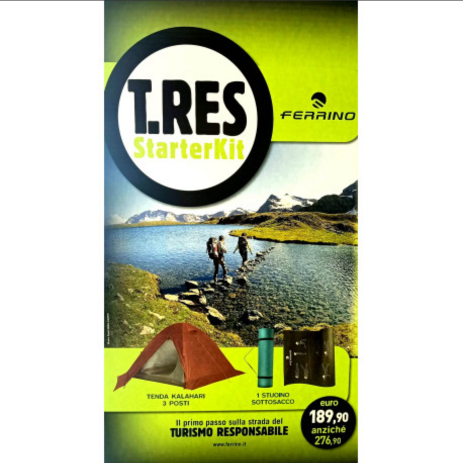 T.RES - KIT TENDA - STARTER KIT - FERRINO
