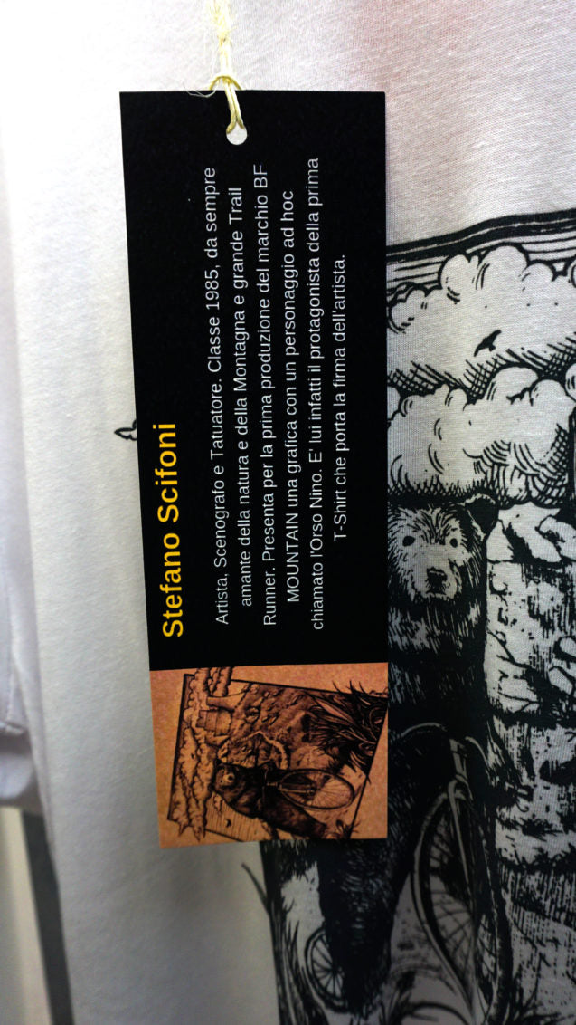 Nino bear in Rocca Calascio - BF MOUNTAIN