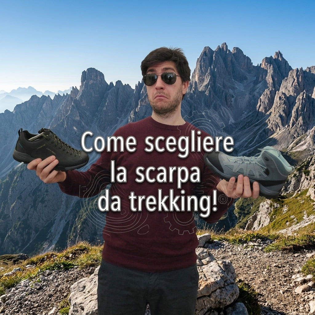 Come scegliere la scarpa da trekking - guida pratica BF Outdoor Shop