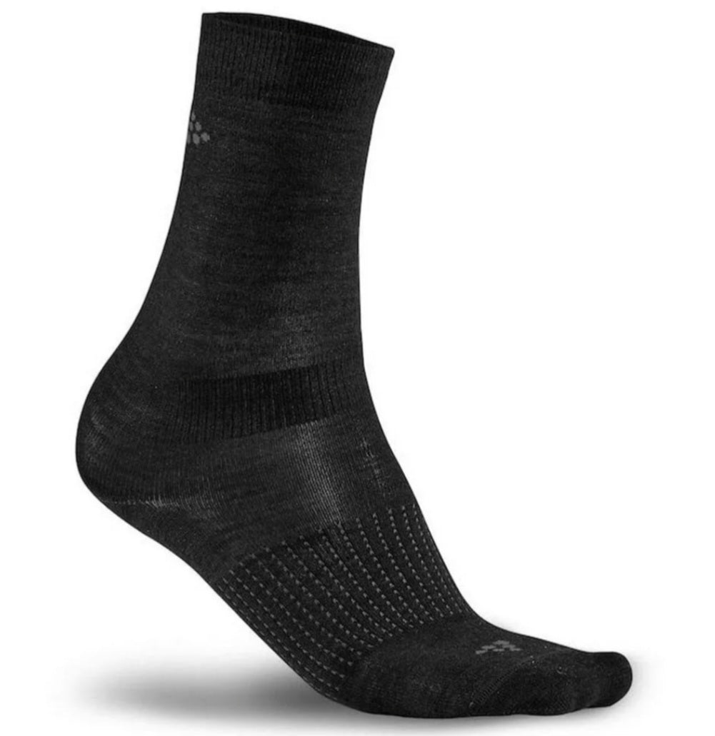 Chaussette doublée en laine - Artisanat